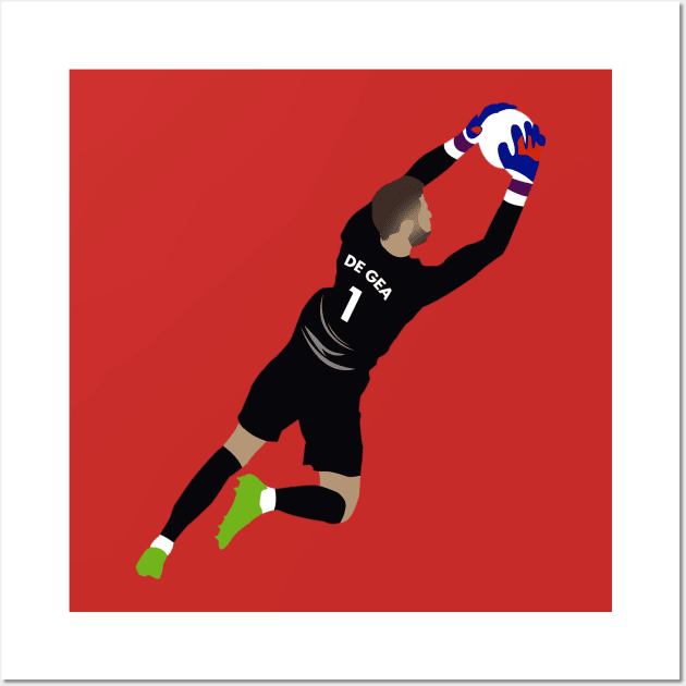 David De Gea Wall Art by CulturedVisuals